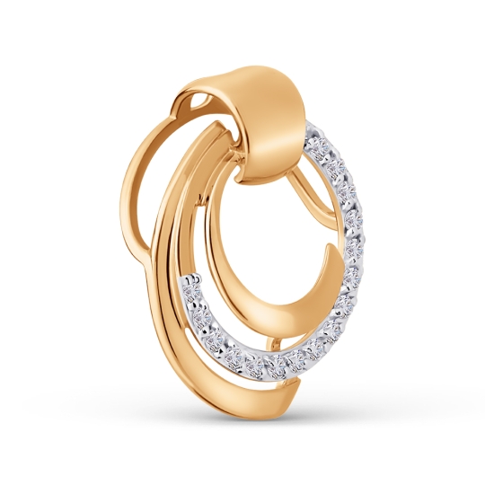 Подвеска из золота с образом "Георгий Победоносец"