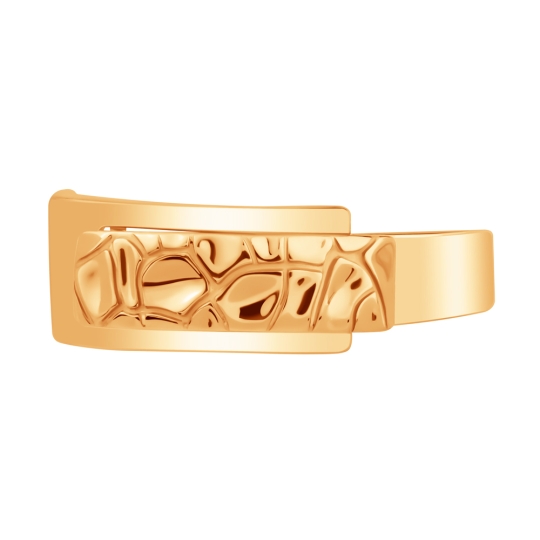 Кольцо из золота с топазом London и фианитами