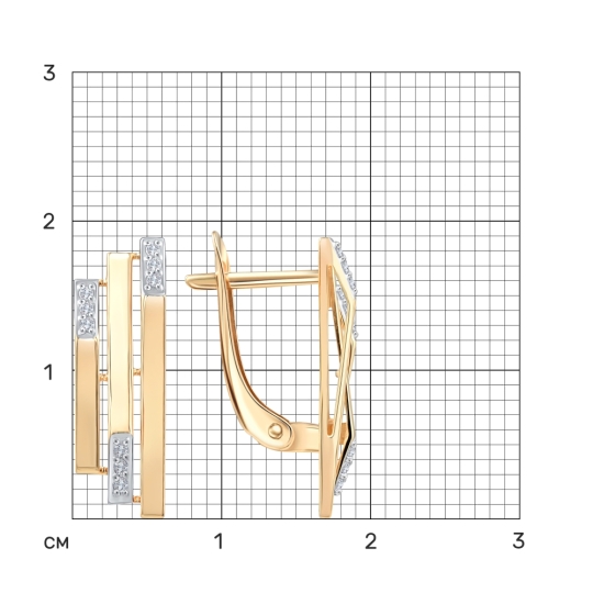 Серьги из золота
