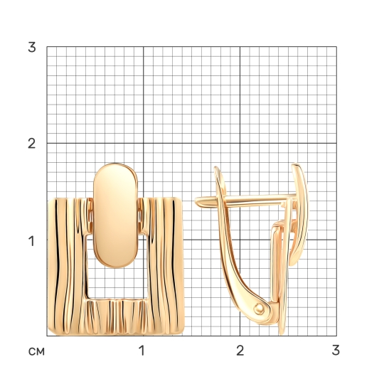 Серьги из золота