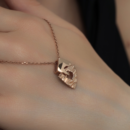 Подвеска из золота "Знак зодиака Водолей"