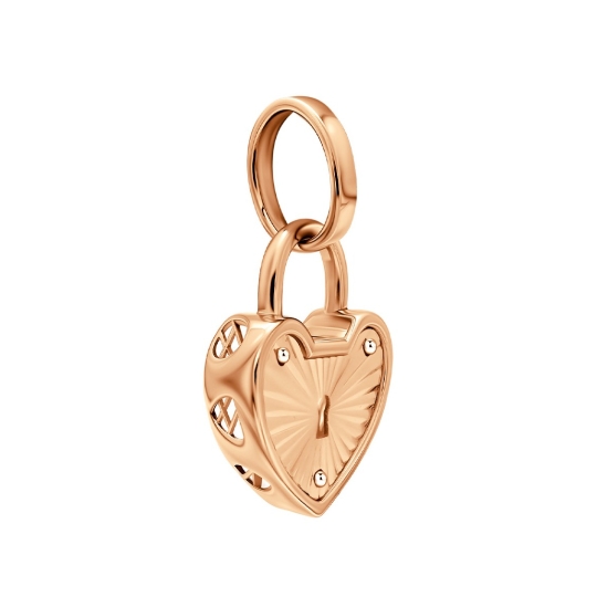 Подвеска из золота с фианитами 