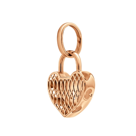 Подвеска из золота с фианитами 