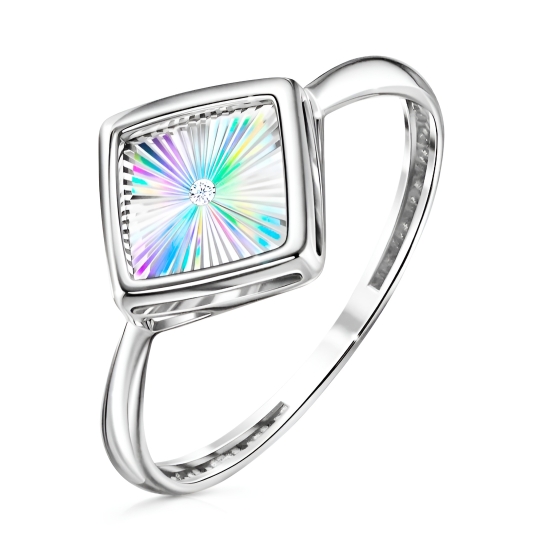 Кольцо из серебра с чернением