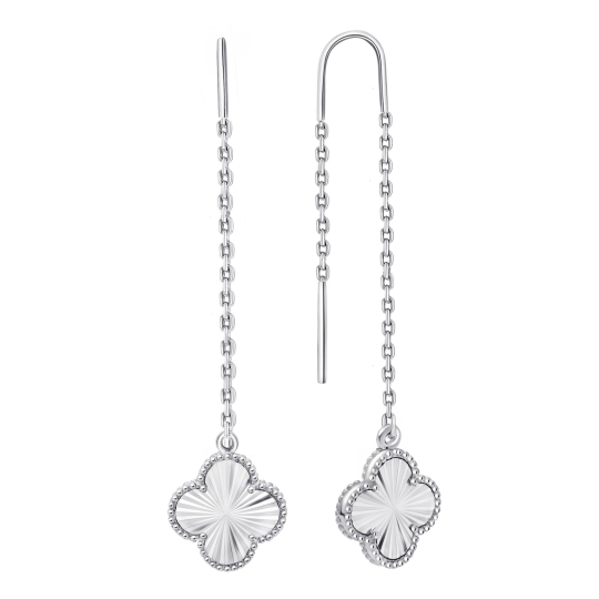 Браслет из серебра с алмазной гранью