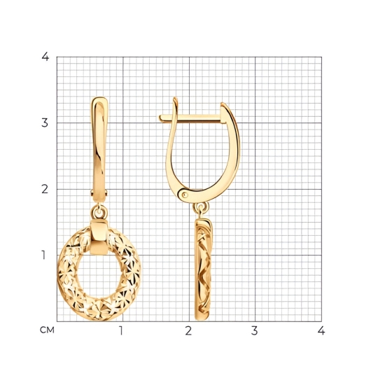 Серьги из золота