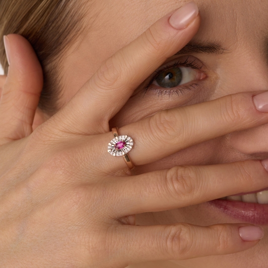 Обручальное кольцо из золота 