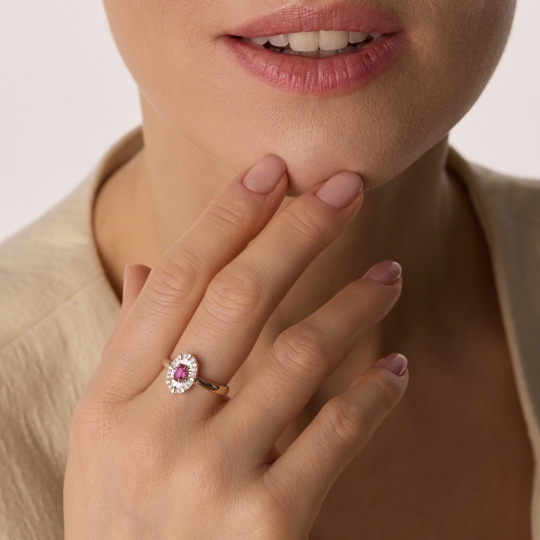 Обручальное кольцо из золота 