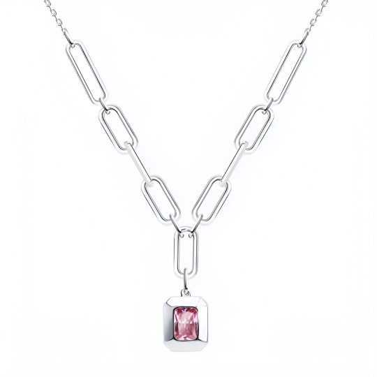 Колье из серебра с ониксом