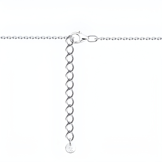 Колье из серебра с ониксом