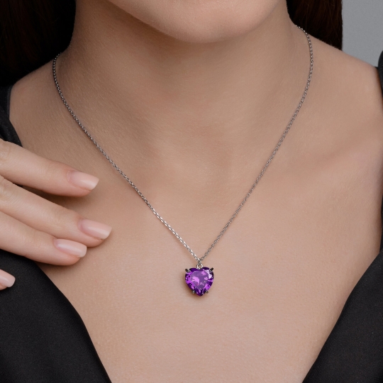 Серьги-трансформеры из серебра с фианитами