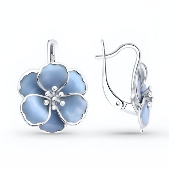 Серьги из серебра