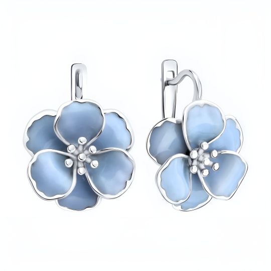 Серьги из серебра