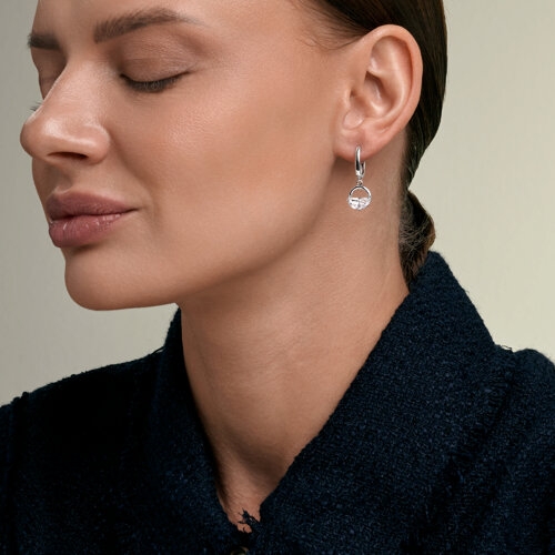 Серьги из серебра