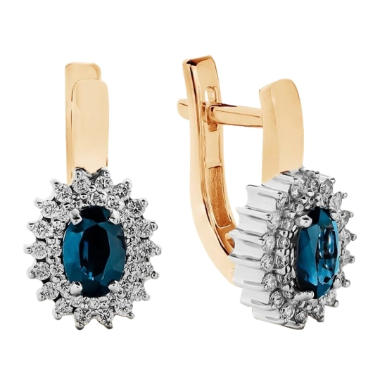 Серьги из золота