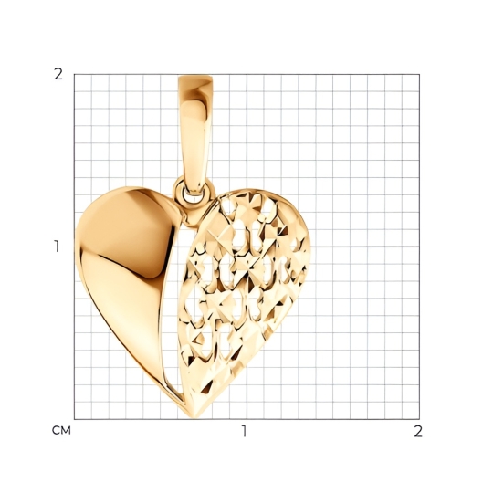 Подвеска из золота