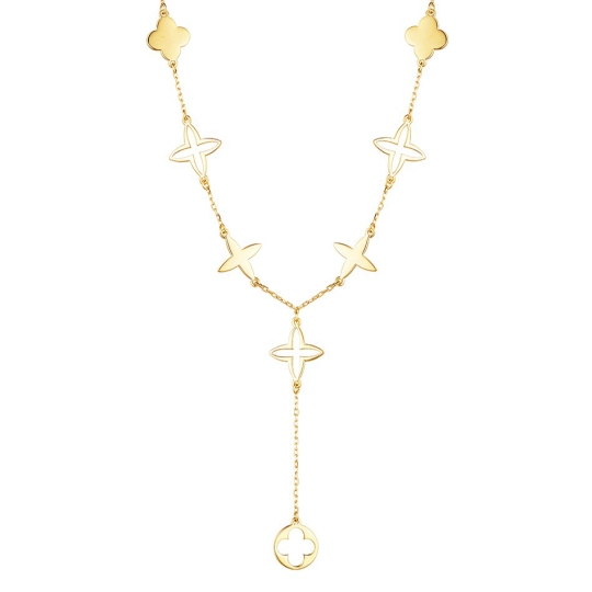 Бусы из золота с жемчугом