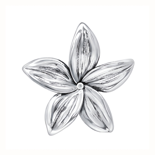 Подвеска из серебра с фианитами