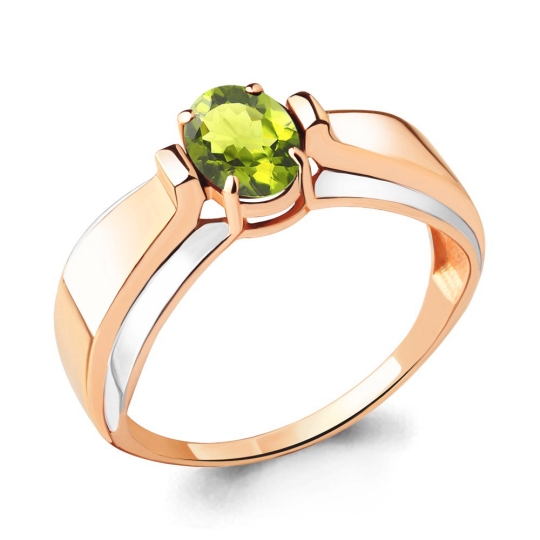 Кольцо из лимонного золота