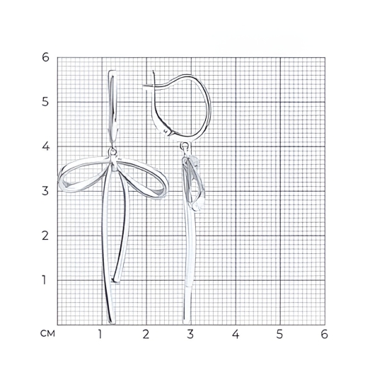 Серьги из серебра