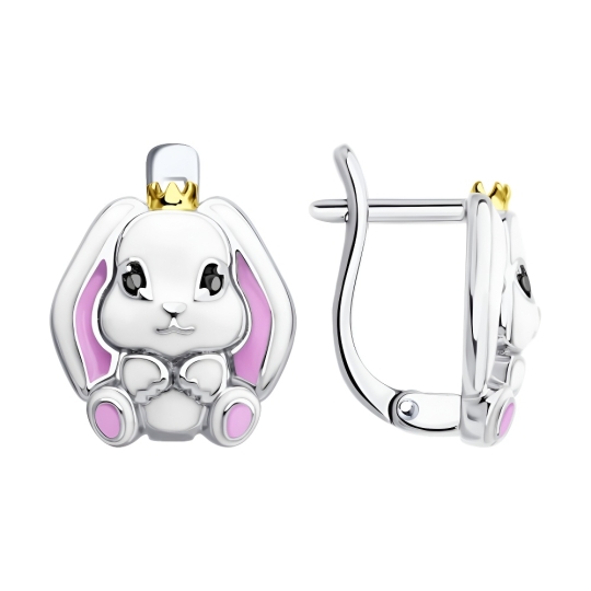 Серьги из серебра