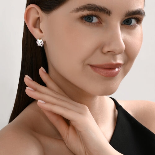 Серьги из серебра