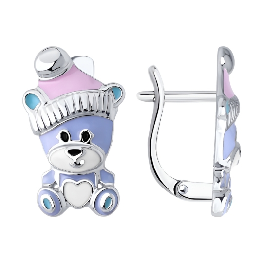 Серьги из серебра