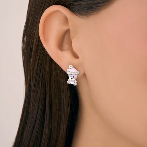 Серьги из серебра