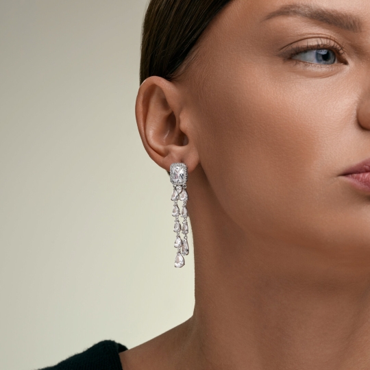 Серьги из серебра