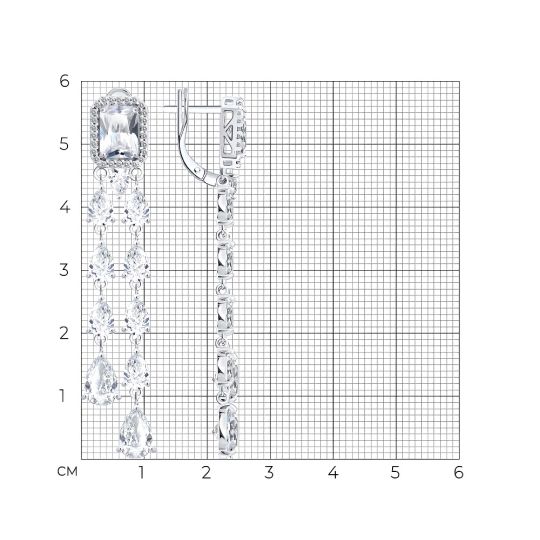 Серьги из серебра