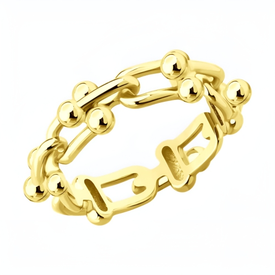 Кольцо из серебра с агатоми и фианитами