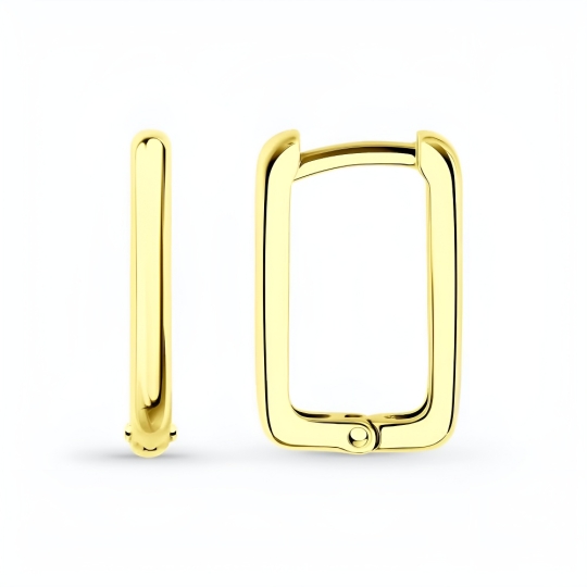 Серьги из серебра с керамическими вставками и фианитами 