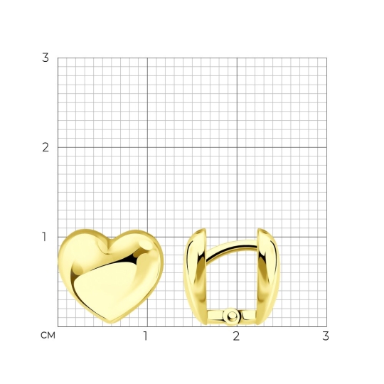 Кольцо из серебра, покрытие Вермель золото 999 пробы