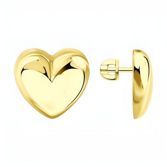 Кольцо из серебра, покрытие Вермель золото 999 пробы