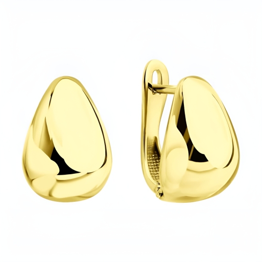 Серьга - кафф из серебра