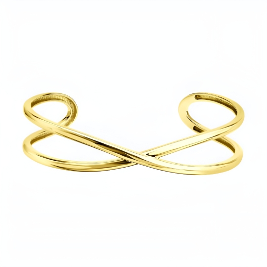 Браслет из серебра с фианитом