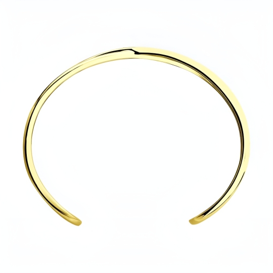 Браслет из серебра с фианитом