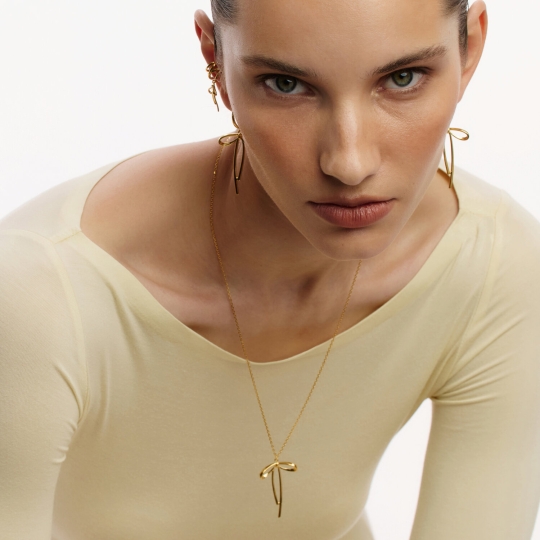 Колье из серебра