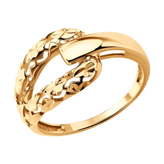 Кольцо из золота с бриллиантами 