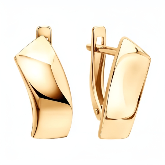 Серьги из золота с бриллиантами