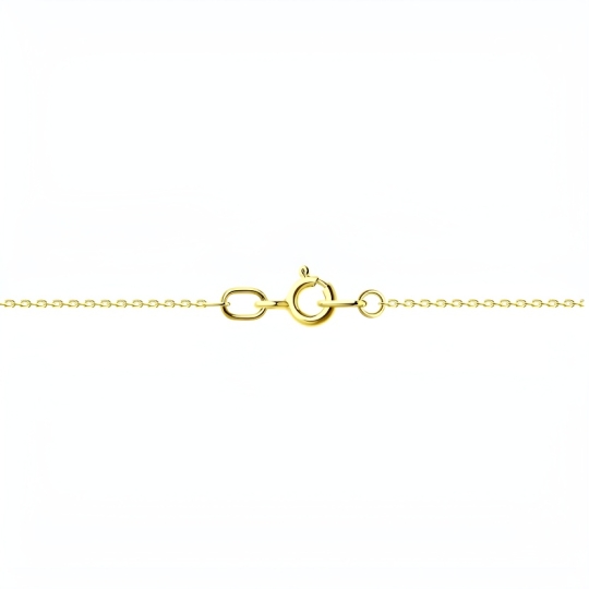 Серьги из лимонного золота с алмазной гранью и фианитами