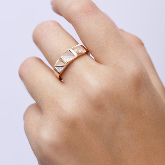 Серьги из золота с бриллиантами