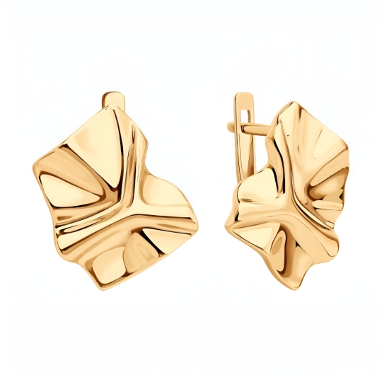 Серьги из серебра с бриллиантами