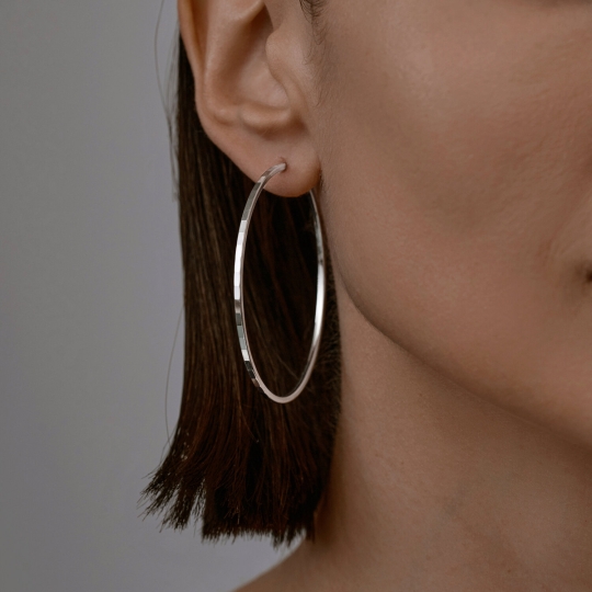 Серьги из серебра