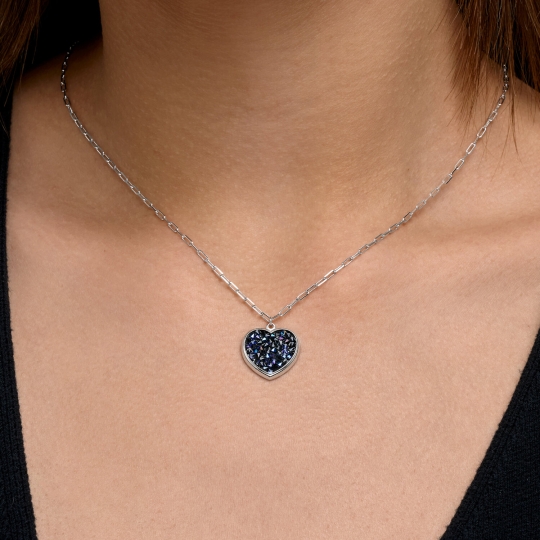 Колье из серебра