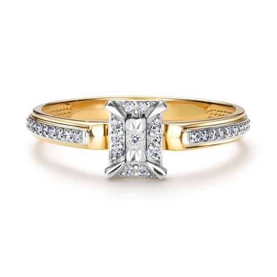 Кольцо обручальное из золота