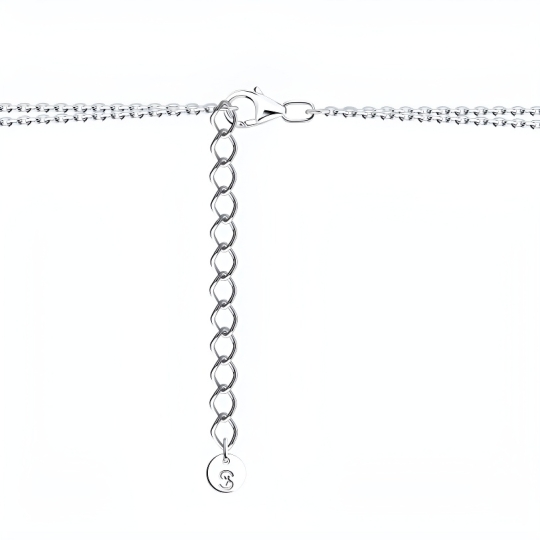 Колье из серебра