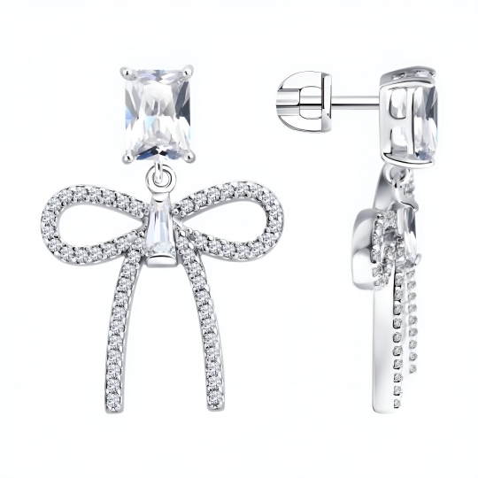 Серьги из серебра