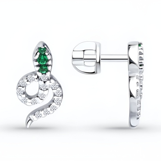 Серьги из серебра