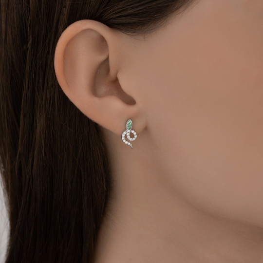 Серьги из серебра